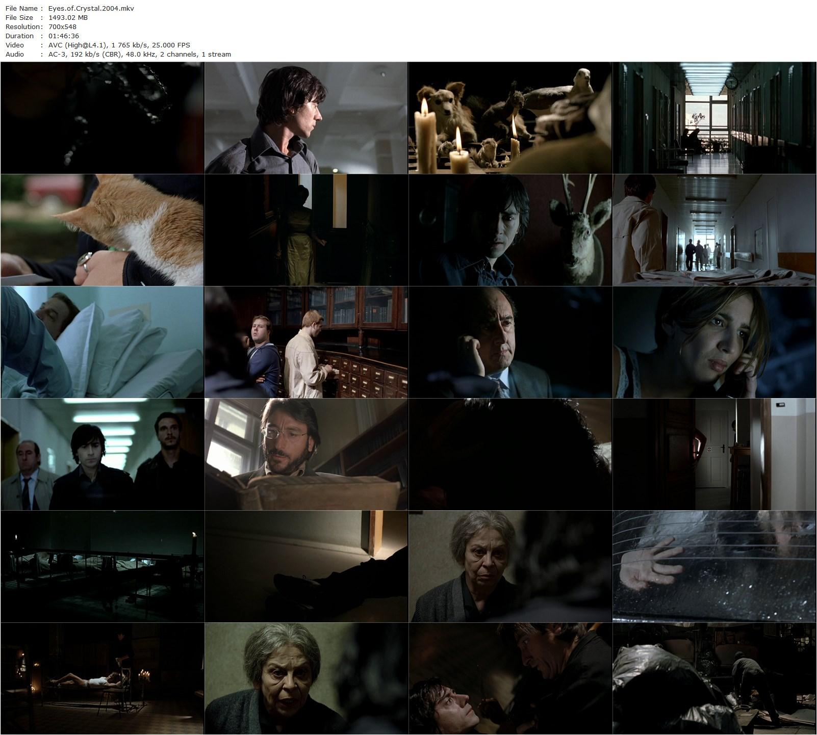 Eyes of Crystal AKA Occhi di cristallo (2004) Eros Puglielli, Luigi Lo Cascio, Lucía Jiménez, José Ángel Egido-poster