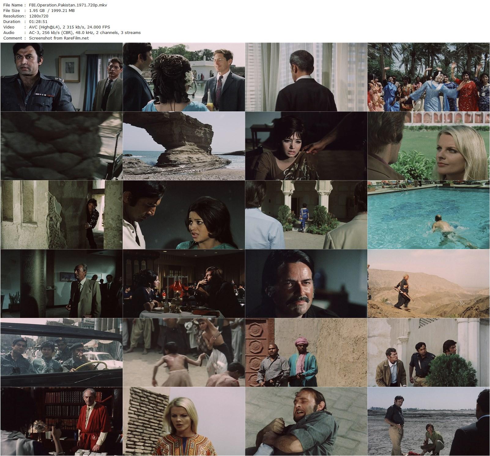 FBI Operation Pakistan (1971) Harald Reinl, Tony Kendall-poster