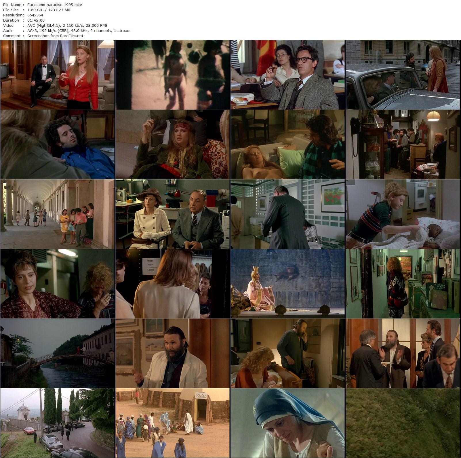 Looking for Paradise / Facciamo paradiso (1995) Mario Monicelli, Margherita Buy, Lello Arena, Tigana Camara-poster