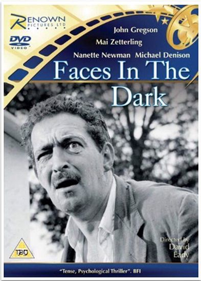 Faces in the Dark (1960) David Eady, John Gregson, Mai Zetterling, John Ireland