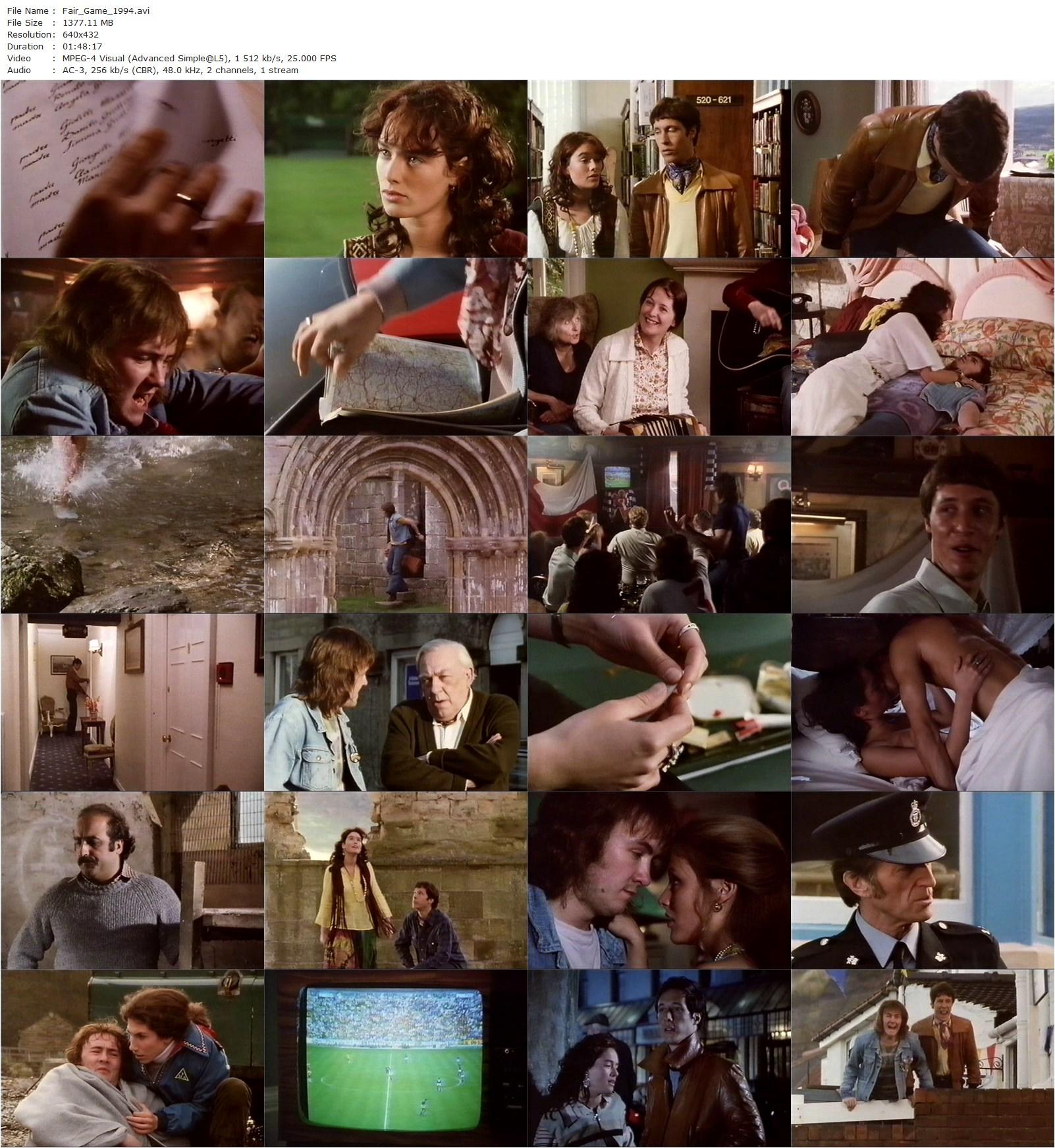 Fair Game (1994) Alan Dossor, Massimo Bellinzoni, Simone Bendix, Marston Bloom-poster