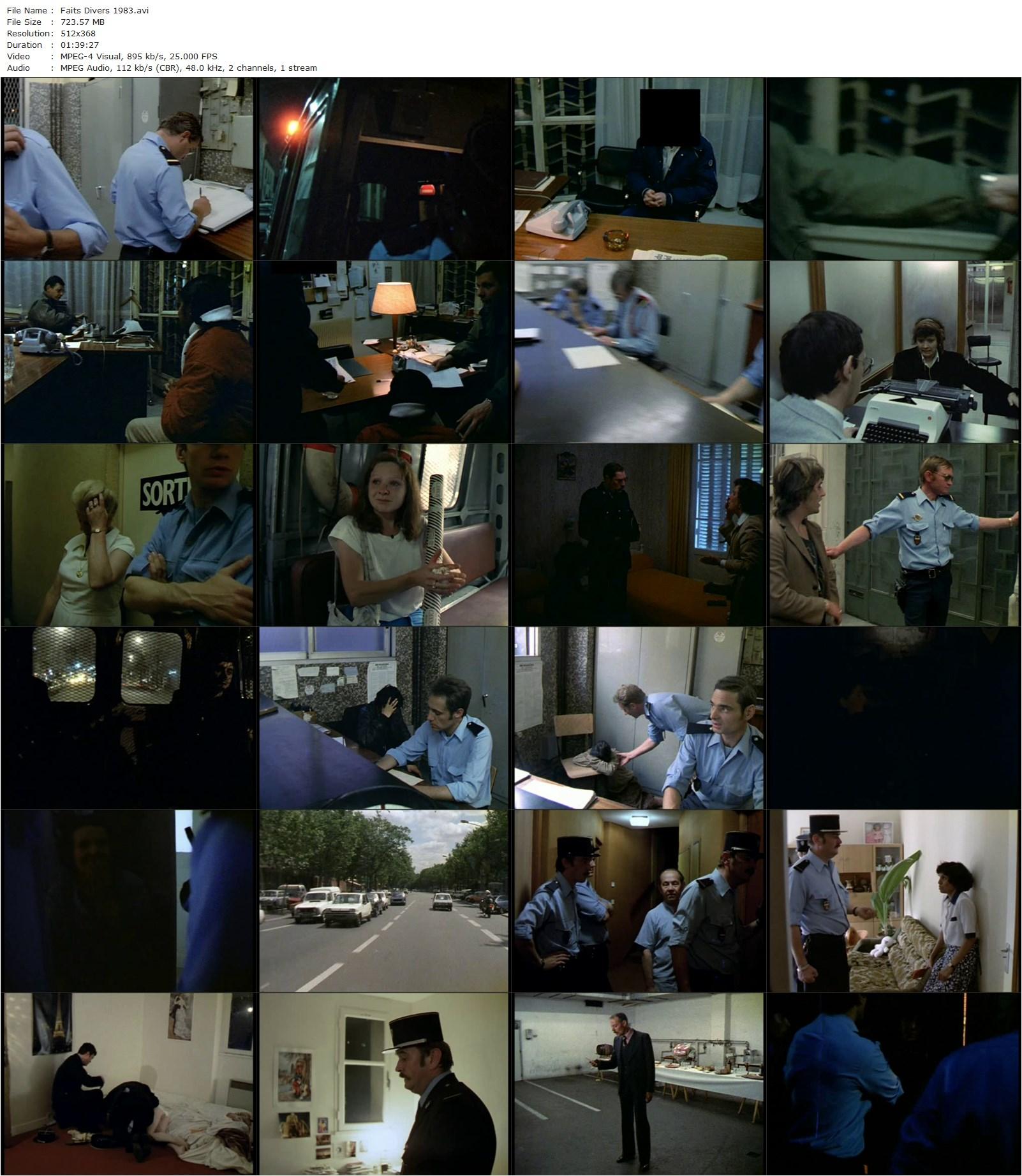 News Items AKA Faits divers (1983) Raymond Depardon-poster