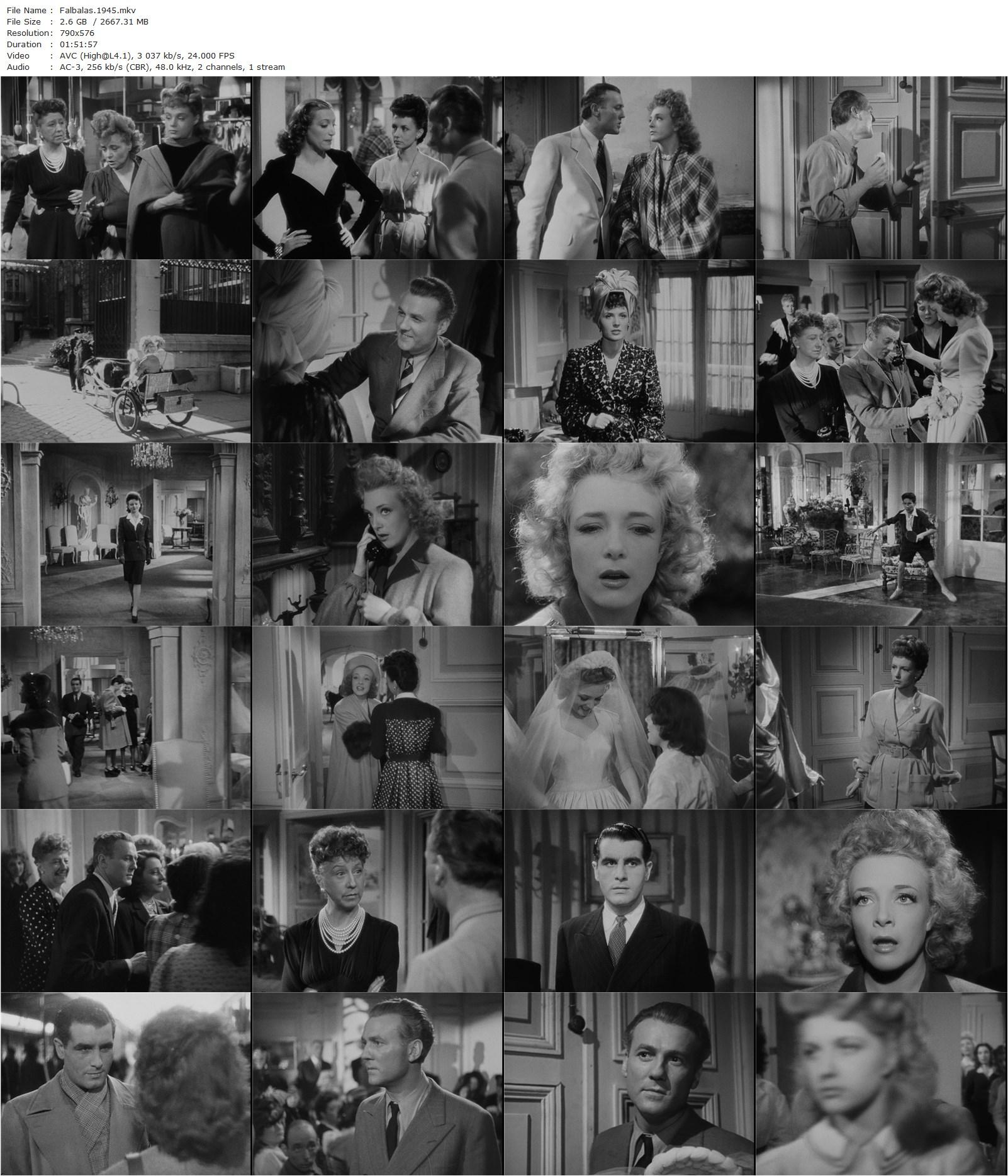 Paris Frills / Falbalas (1945) Jacques Becker, Raymond Rouleau, Micheline Presle, Jean Chevrier-poster