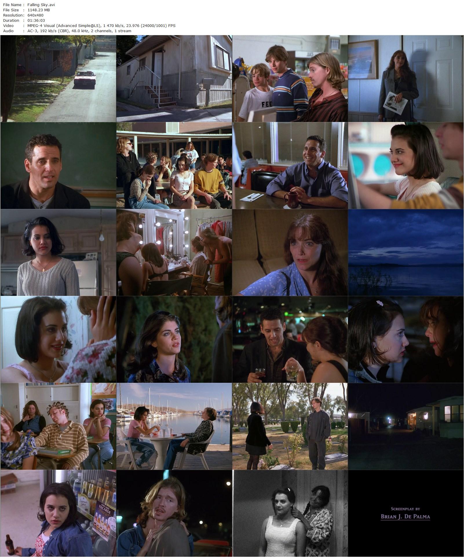 Falling Sky (1998) Russ Brandt, Brian J. De Palma, Karen Allen, Brittany Murphy, Jeremy Jordan-poster