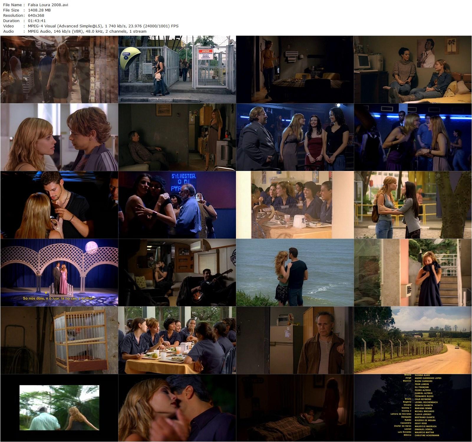 Fake Blond AKA Falsa Loura (2007) Carlos Reichenbach, Rosanne Mulholland, Cauã Reymond, Maurício Mattar-poster