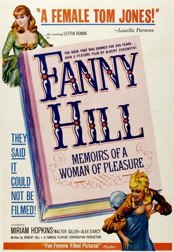Fanny Hill (1964) Russ Meyer, Albert Zugsmith, Miriam Hopkins, Alexander D’Arcy, Walter Giller