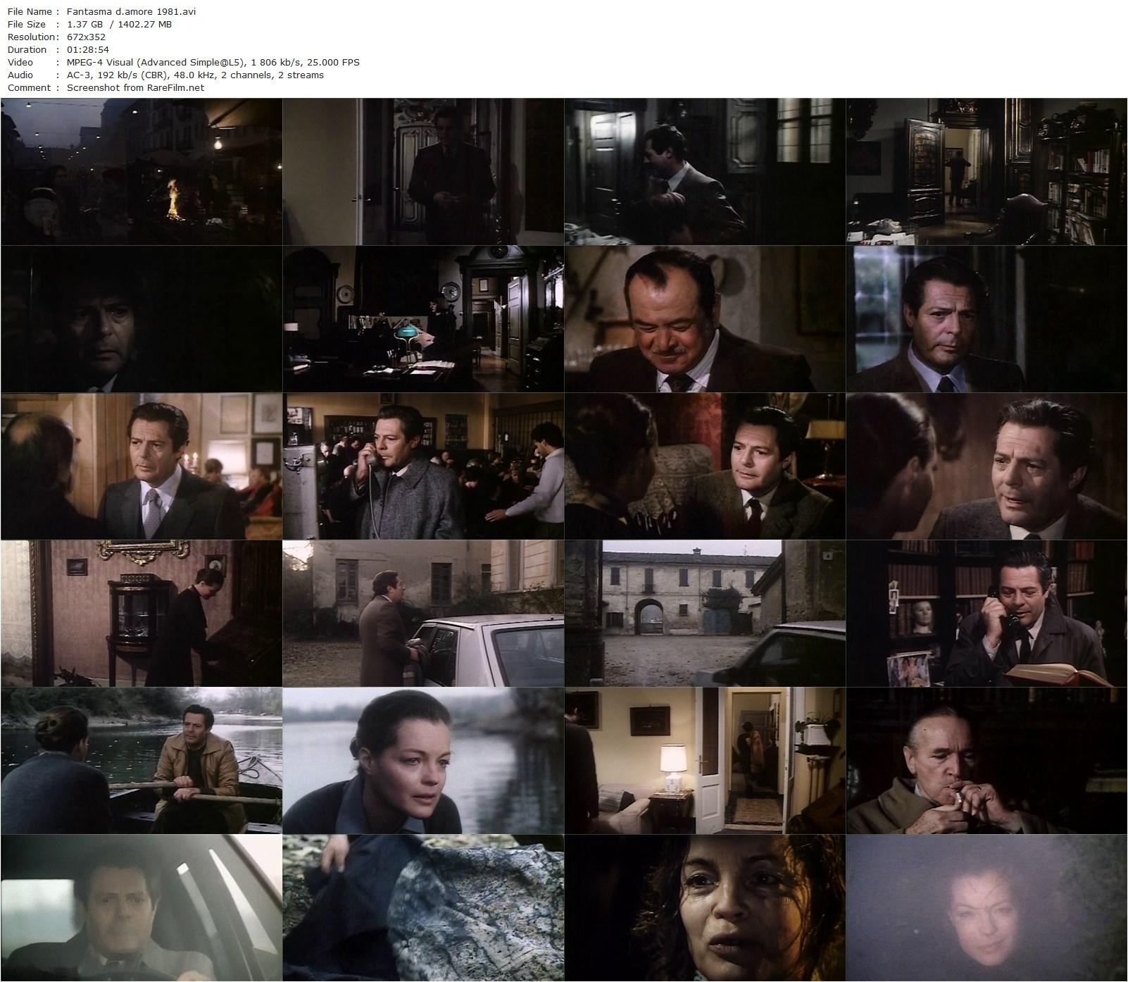 Ghost of Love (1981) Dino Risi, Marcello Mastroianni-poster