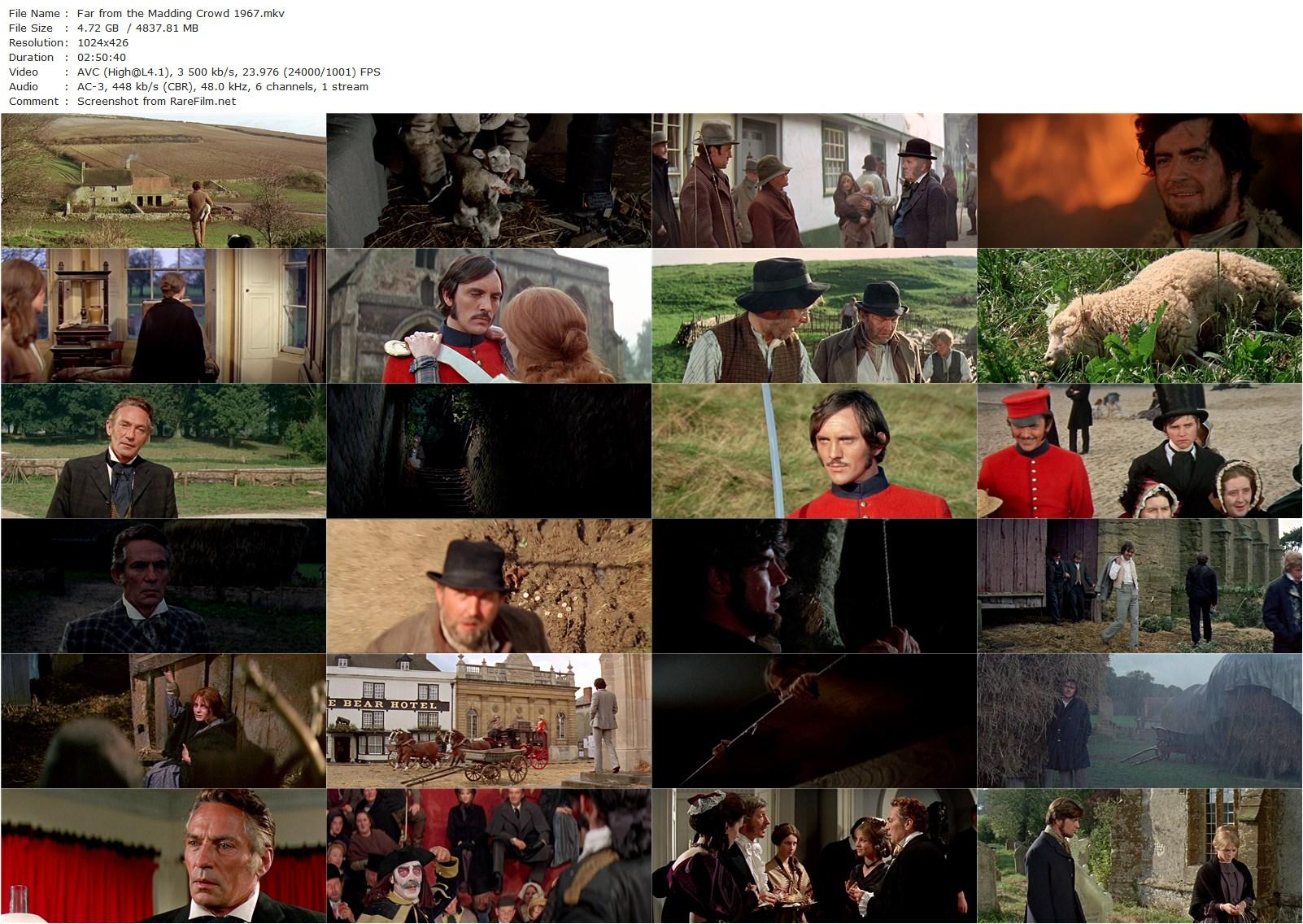 Far from the Madding Crowd (1967) Julie Christie, Peter Finch, Alan Bates, John Schlesinger-poster