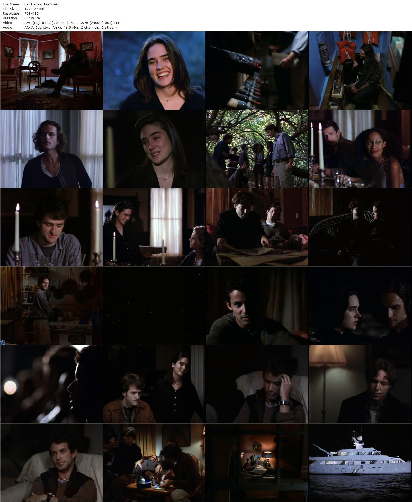 Far Harbor (1996) John Huddles, Edward Atterton, Jennifer Connelly, Dan Futterman-poster