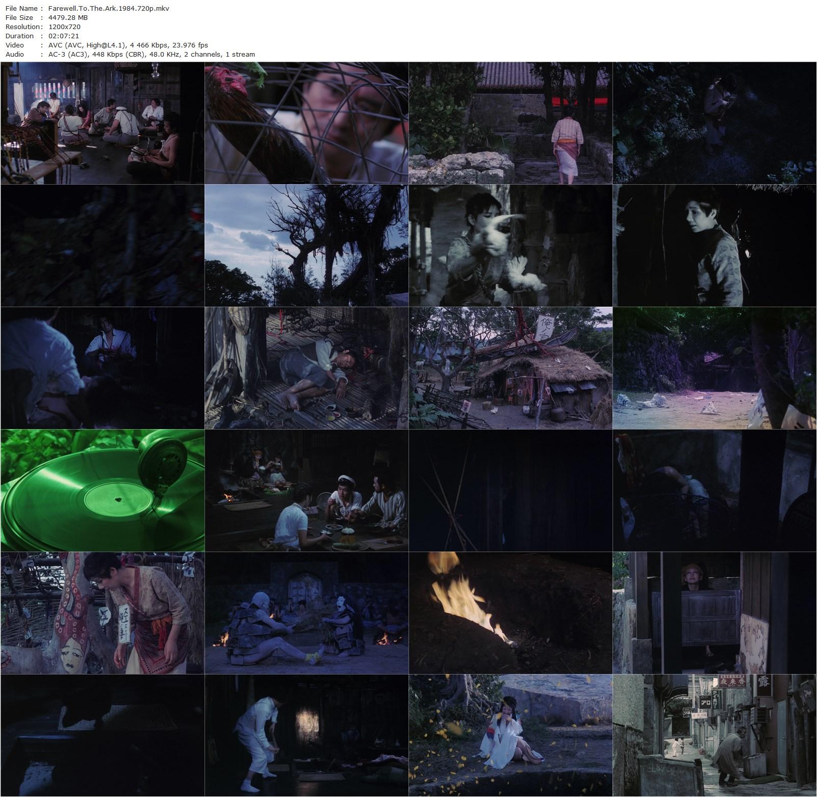 Farewell to the Ark (1984) Shûji Terayama, Tsutomu Yamazaki, Mayumi Ogawa, Yoshio Harada-poster