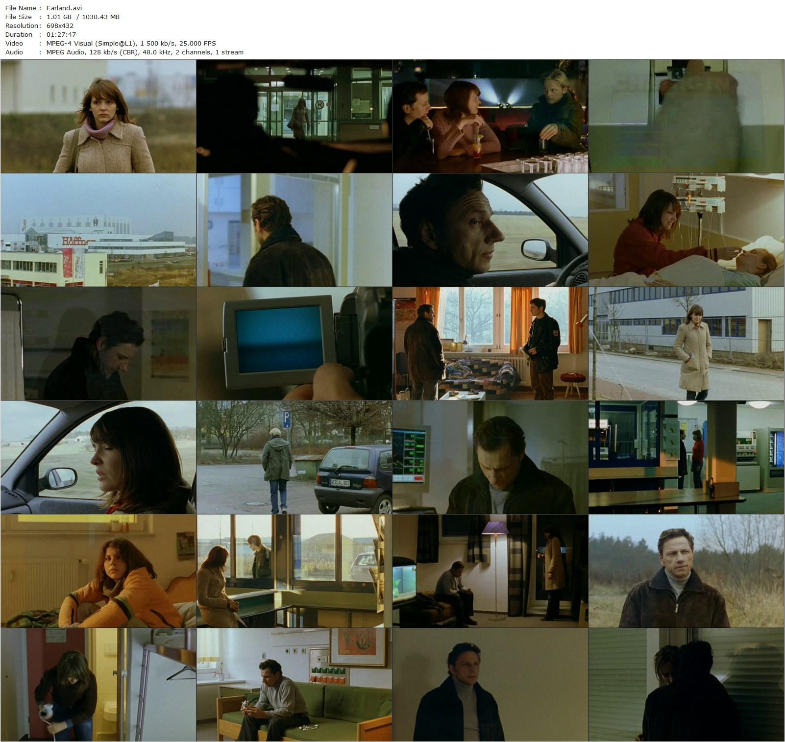 Farland (2004) Michael Klier, Laura Tonke, Richy Müller, Daniel Brühl-poster