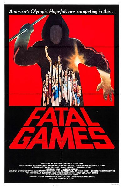 Fatal Games (1984) Michael Elliot, Sally Kirkland, Lynn Banashek, Sean Masterson, Horror, Sport