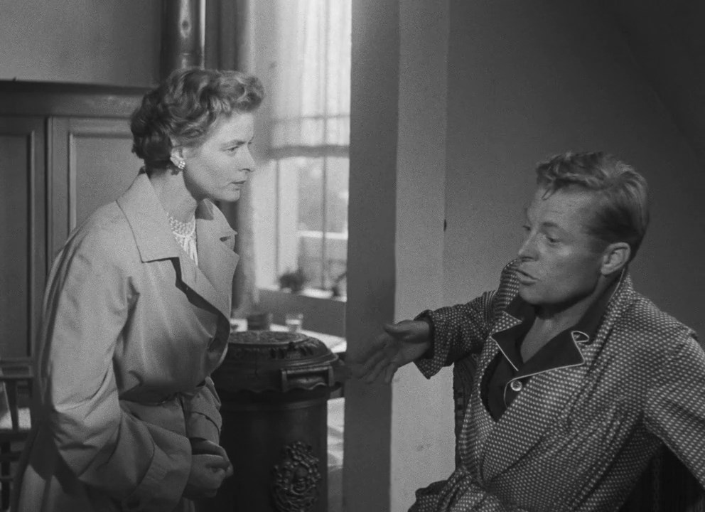 Fear (1954) Roberto Rossellini, Ingrid Bergman, Mathias Wieman, Renate Mannhardt-poster