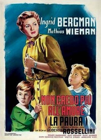 Fear (1954) Roberto Rossellini, Ingrid Bergman, Mathias Wieman, Renate Mannhardt