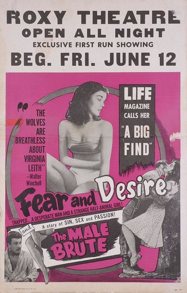 Fear and Desire (1953) Stanley Kubrick, Frank Silvera, Kenneth Harp, Paul Mazursky, Drama, Thriller, War