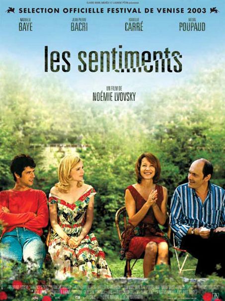 Feelings (2003) Noémie Lvovsky, Nathalie Baye, Jean-Pierre Bacri, Isabelle Carré, Drama, Romance
