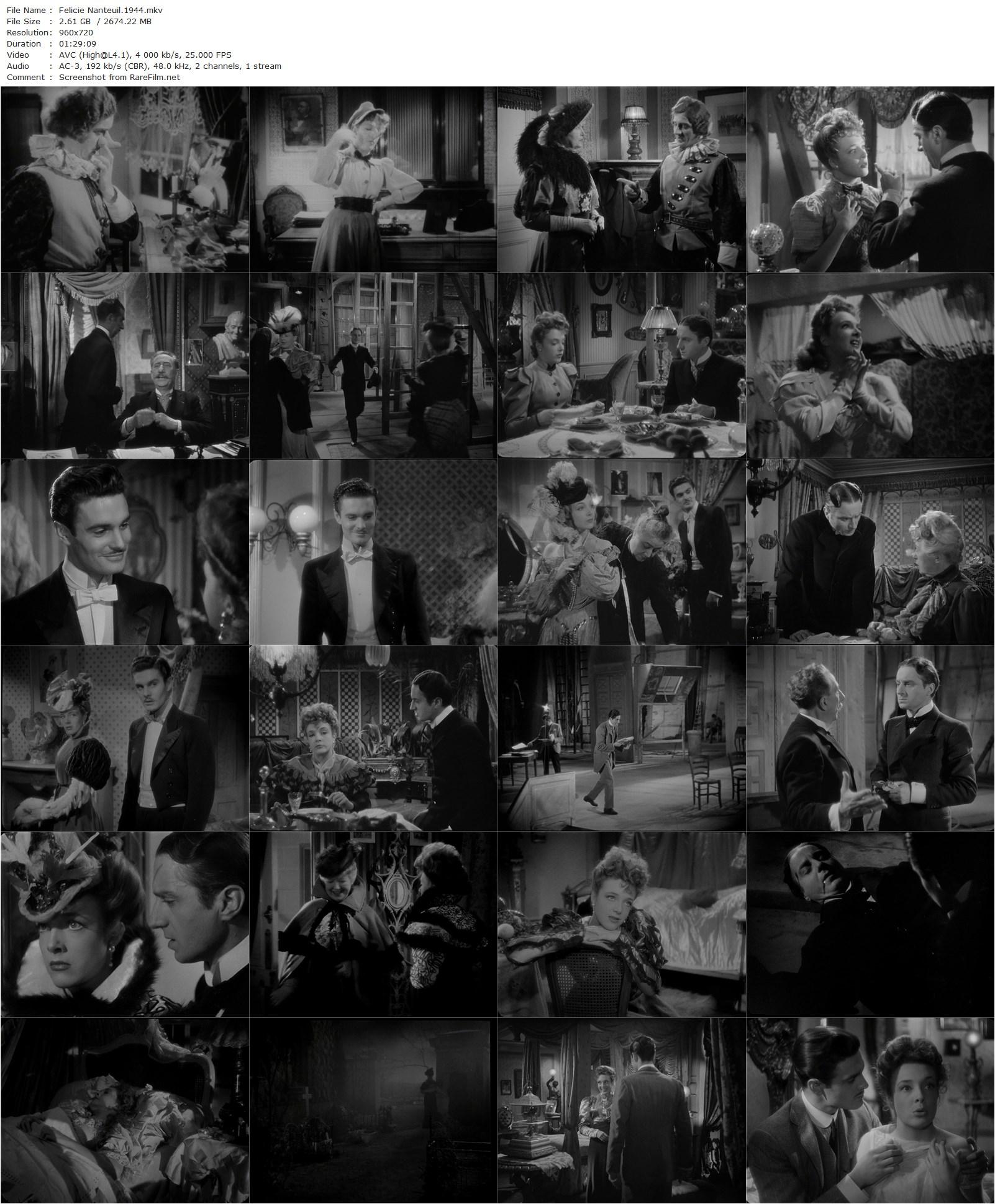 Twilight / Félicie Nanteuil (1944) Marc Allégret, Claude Dauphin, Micheline Presle, Louis Jourdan-poster