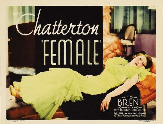 Female (1933) Michael Curtiz