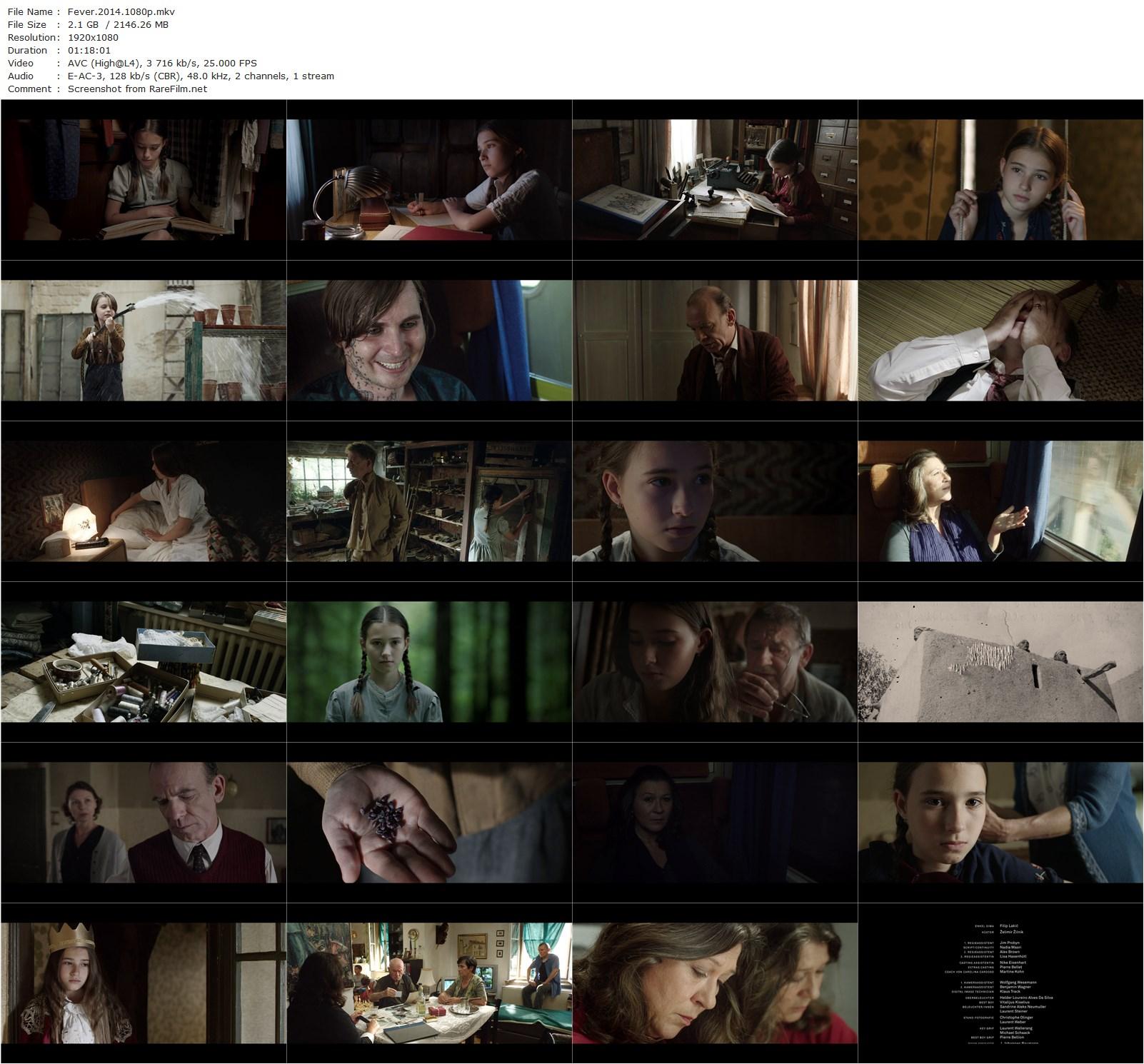 Fever / Fieber (2014) Elfi Mikesch, Carolina Cardoso, Eva Mattes, Martin Wuttke-poster