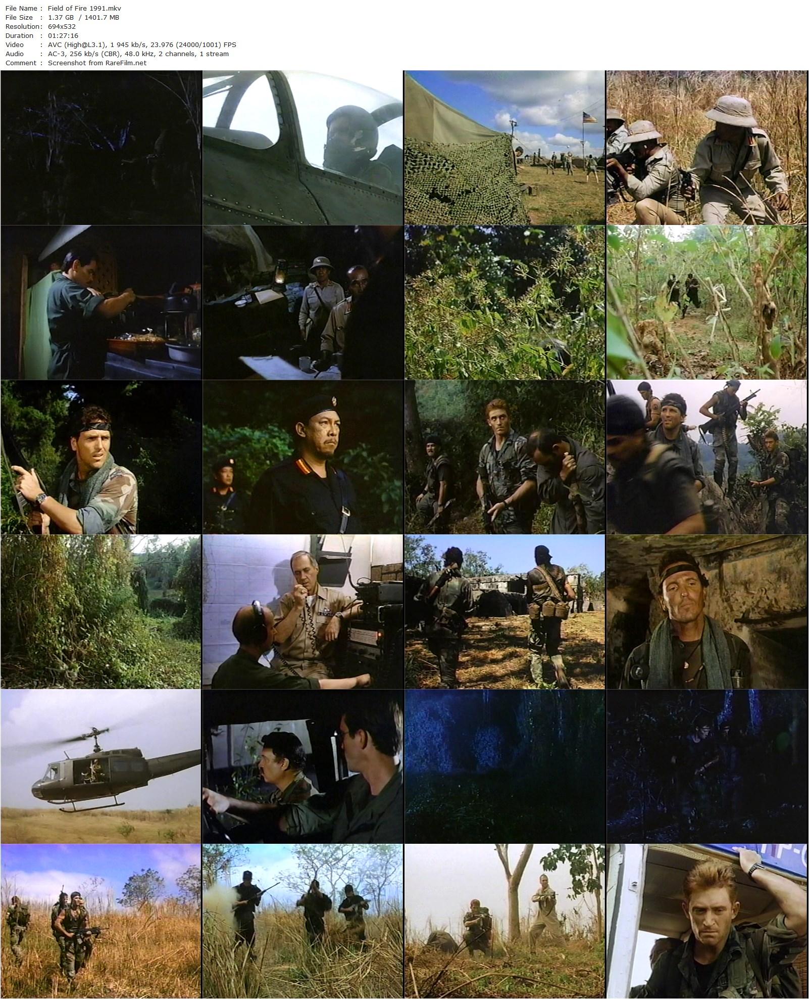 Field of Fire (1991)-poster