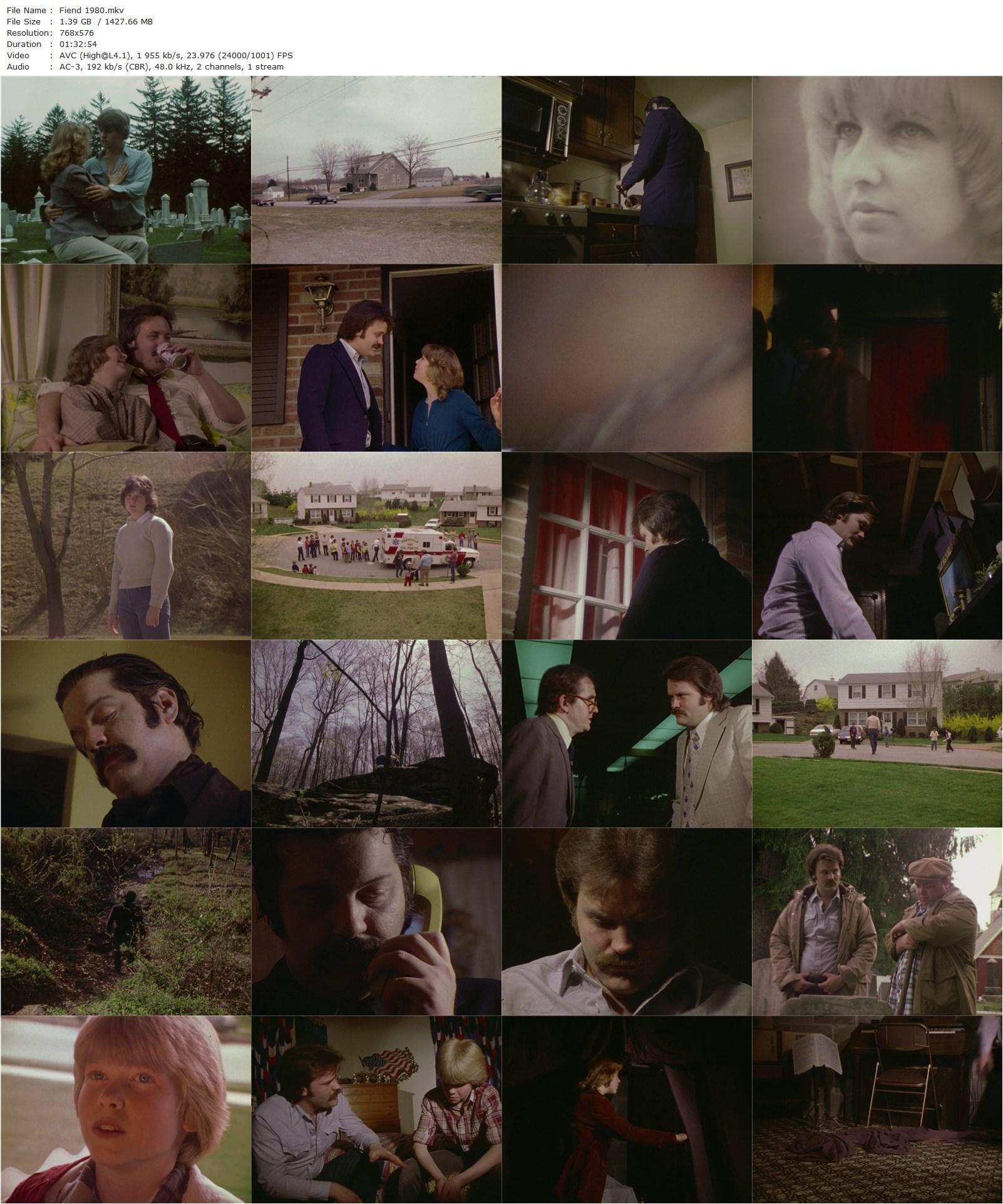 Fiend (1980) Don Dohler, Don Leifert, Richard Nelson, Elaine White-poster