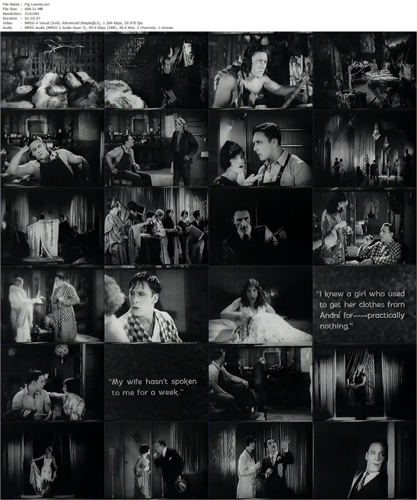 Fig Leaves (1926) Howard Hawks, George O’Brien, Olive Borden, Phyllis Haver-poster