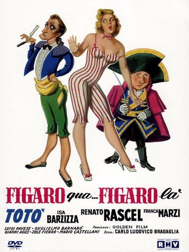 Figaro qua, Figaro là (1950) Carlo Ludovico Bragaglia, Totò, Isa Barzizza, Gianni Agus, Renato Rascel