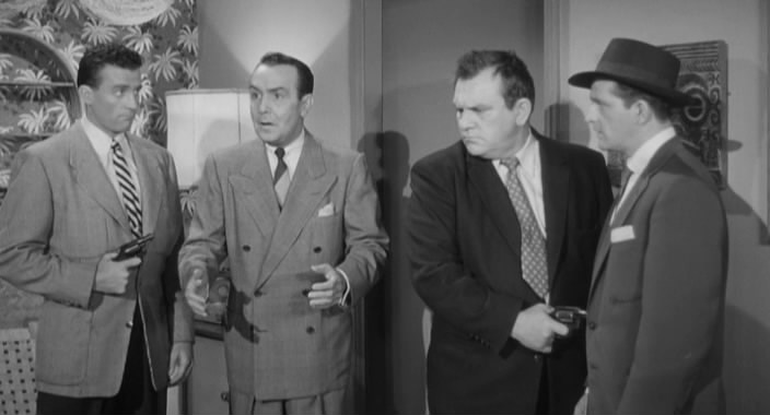 Fighting Trouble (1956) George Blair, Huntz Hall, Stanley Clements, Adele Jergens-poster