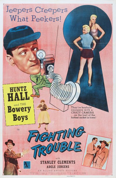 Fighting Trouble (1956) George Blair, Huntz Hall, Stanley Clements, Adele Jergens
