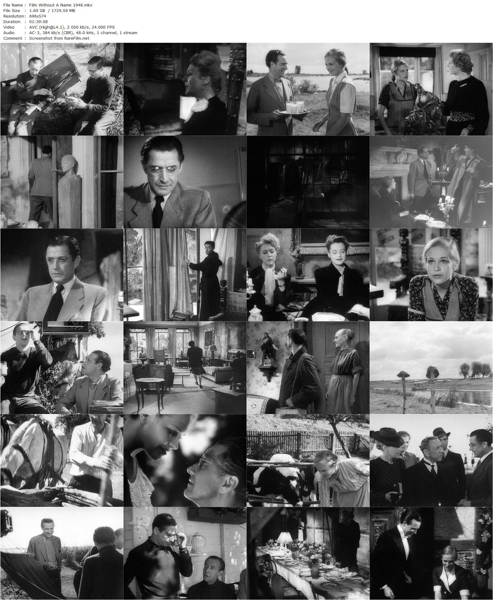 Film Without A Name / Film ohne Titel (1948) Rudolf Jugert, Hans Söhnker, Hildegard Knef, Irene von Meyendorff-poster