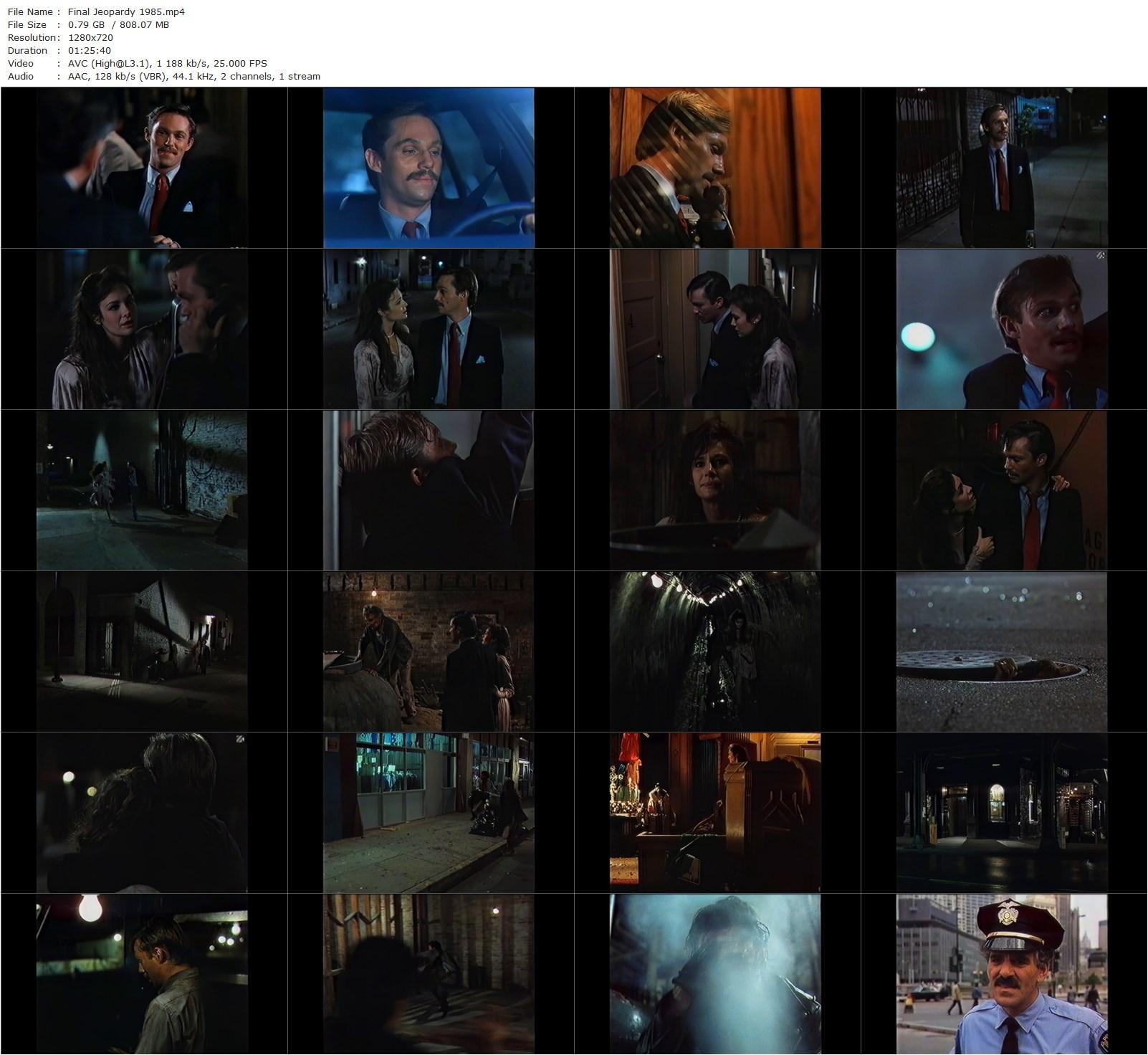 Final Jeopardy (1985) Michael Pressman-poster