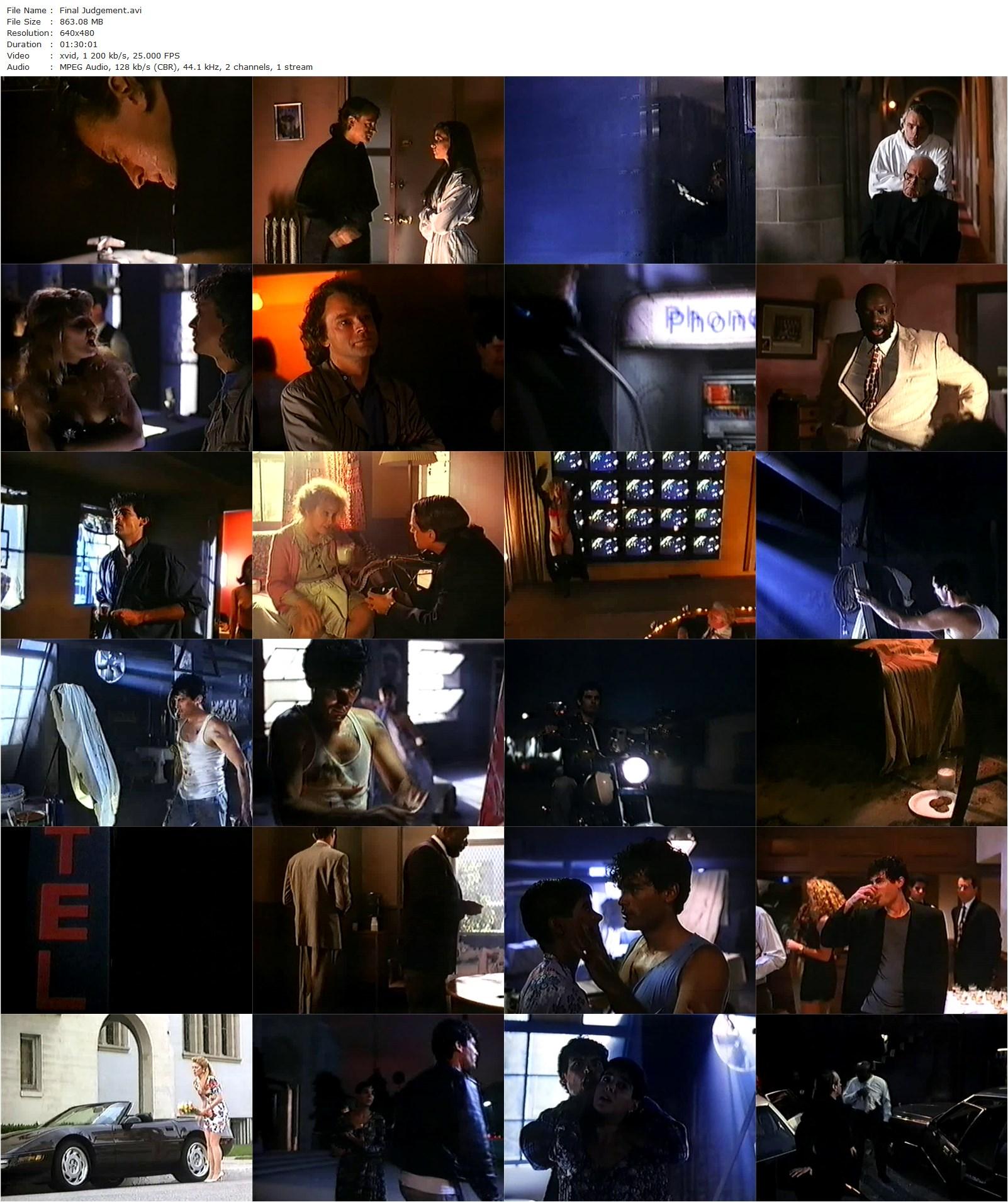 Final Judgement (1992) Louis Morneau, Brad Dourif, David Ledingham, Maria Ford-poster