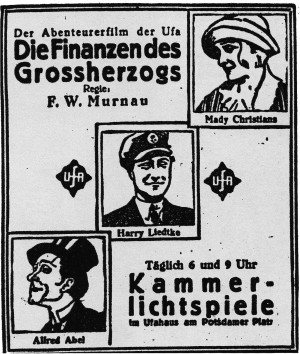 Finances of the Grand Duke / Die Finanzen des Großherzogs (1924) F.W. Murnau, Mady Christians, Harry Liedtke, Robert Scholtz