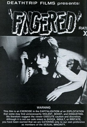 Fingered (1988) Richard Kern, Lydia Lunch, Emilio Cubeiro, Marty Nation