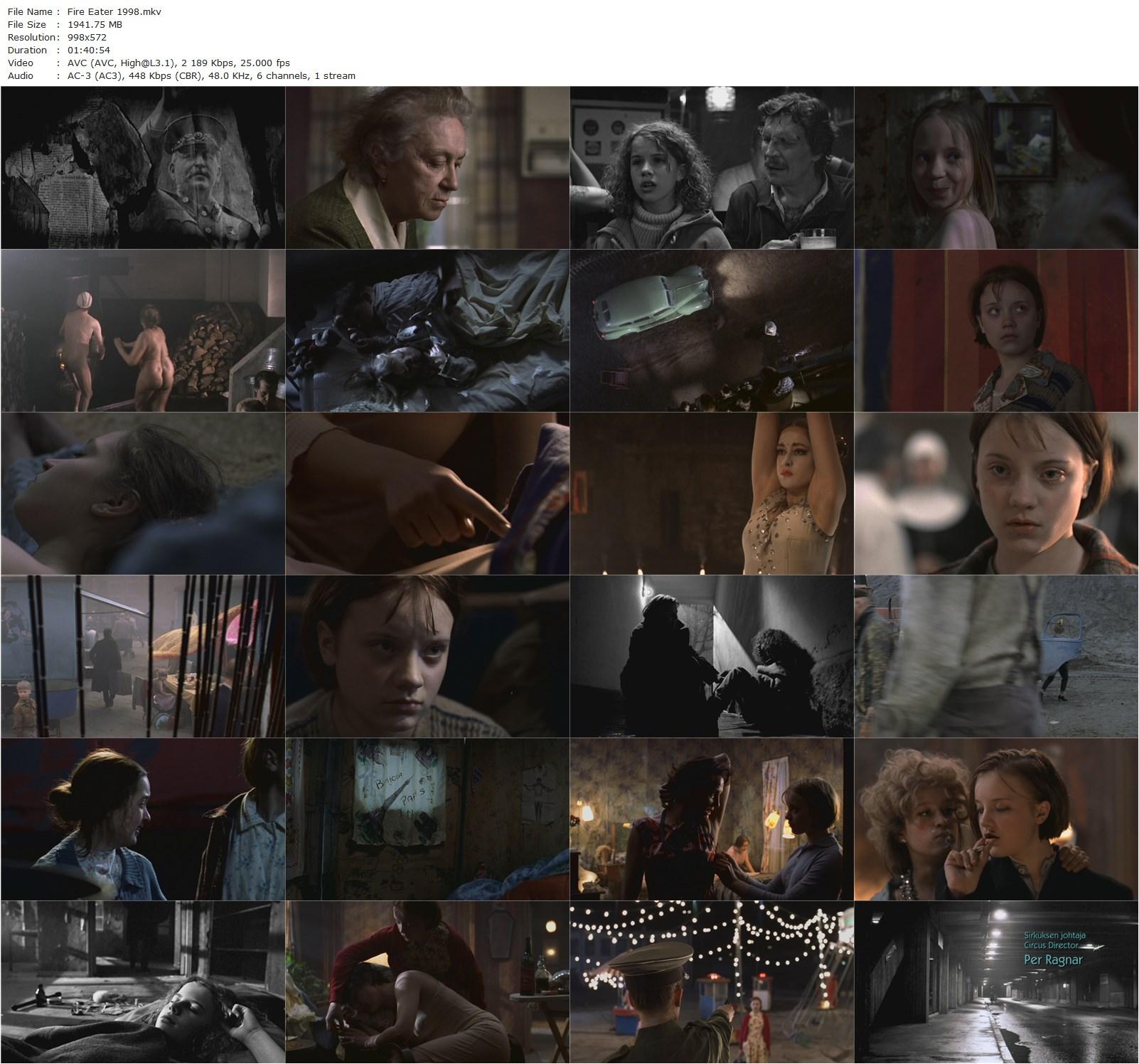 Fire-Eater (1998) Pirjo Honkasalo, Elina Hurme, Tiina Weckström, Elena Leeve-poster