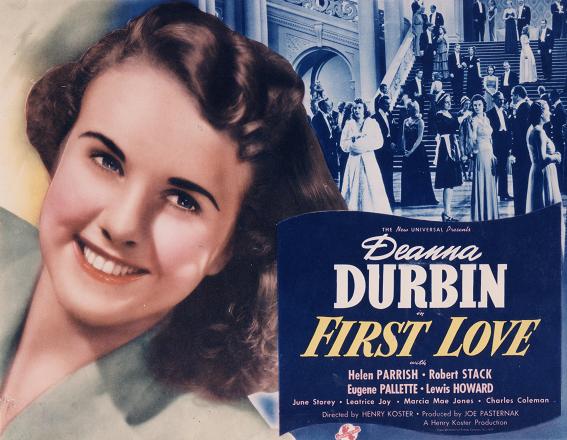 First Love (1939) Henry Koster, Deanna Durbin, Robert Stack, Eugene Pallette, Comedy, Musical