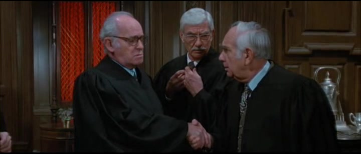 First Monday in October (1981) Ronald Neame, Walter Matthau, Jill Clayburgh, Barnard Hughes-poster