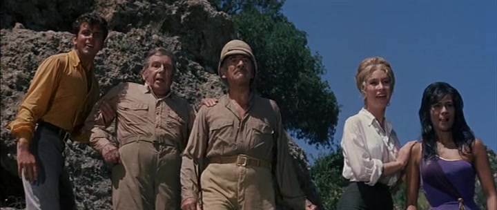 Five Weeks in a Balloon (1962) Irwin Allen, Red Buttons, Fabian, Barbara Eden, Adventure, Comedy, Romance-poster