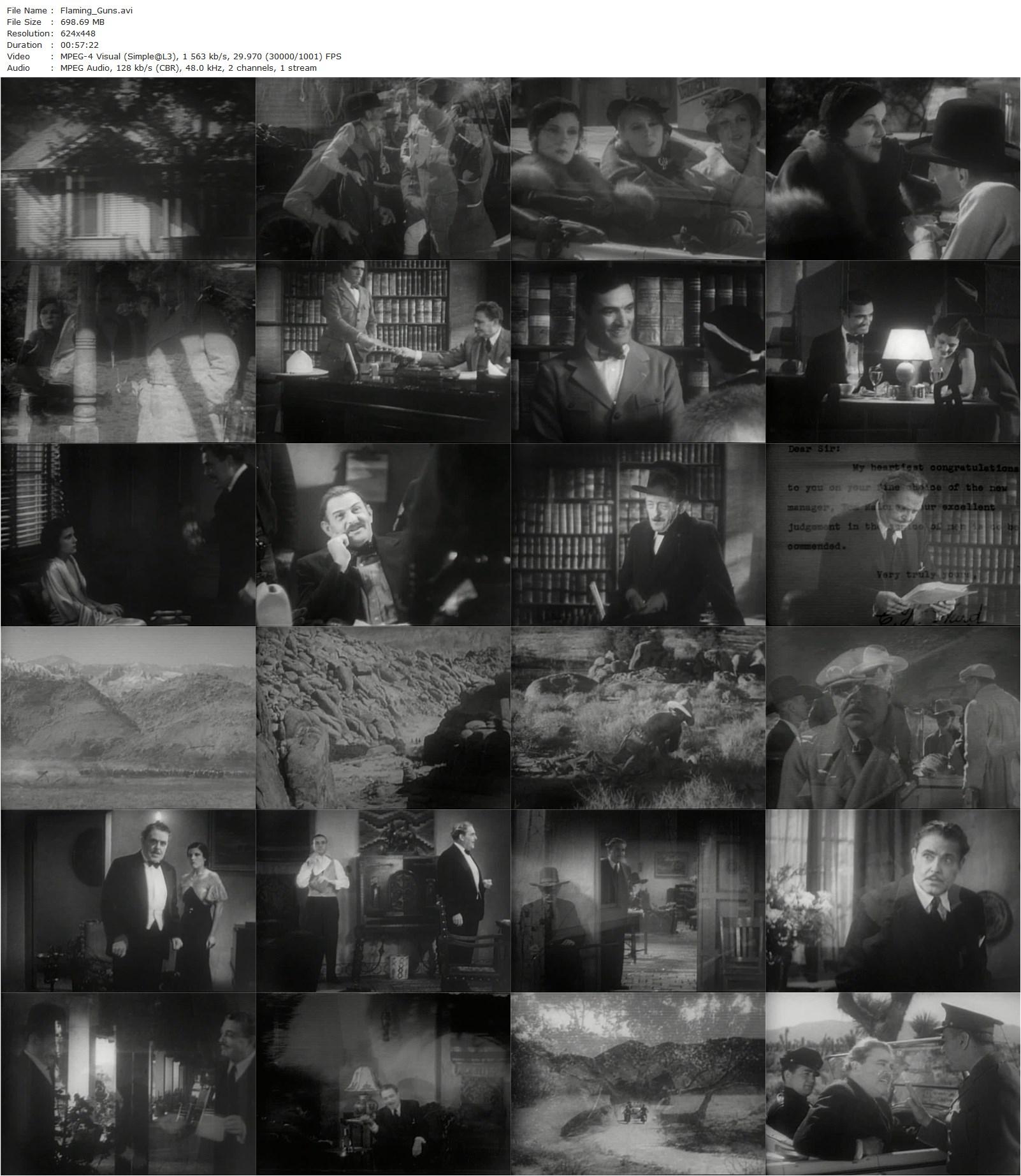 Flaming Guns (1932) Arthur Rosson, Tom Mix-poster