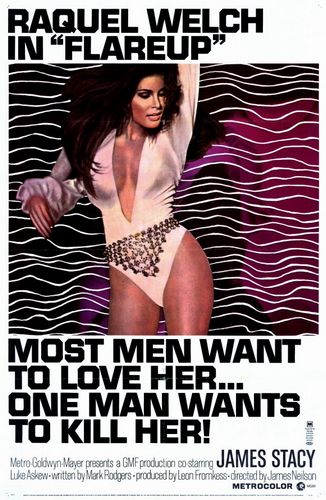 Flareup (1969) James Neilson, Raquel Welch, James Stacy, Luke Askew