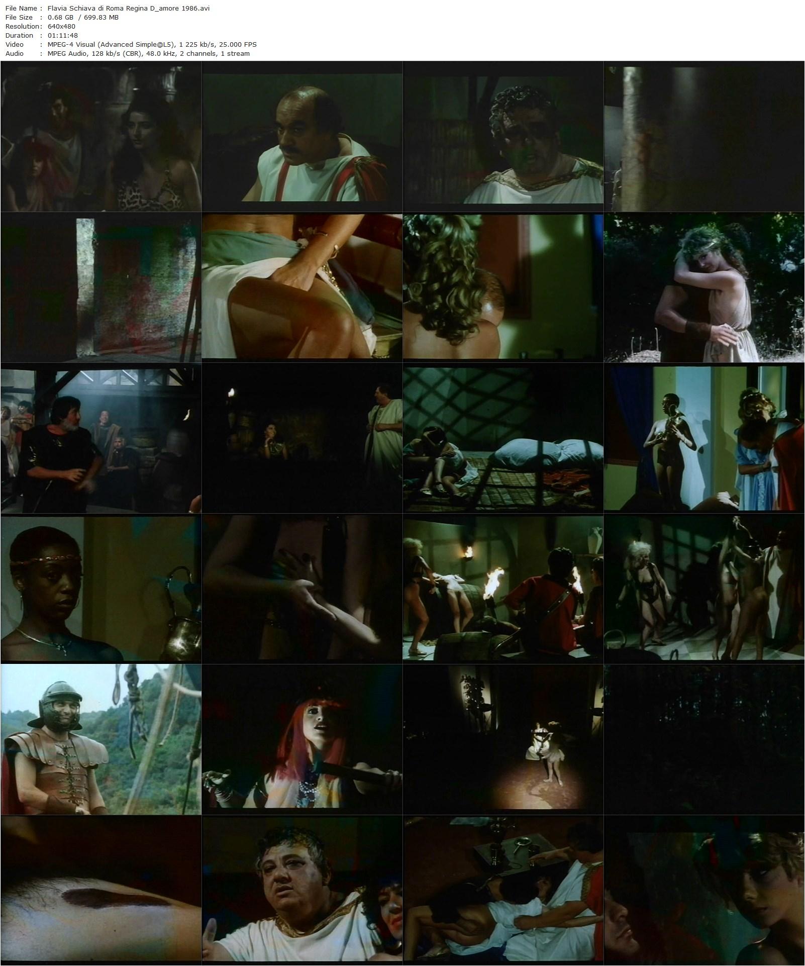 Flavia (1987) Lorenzo Onorati, Maria Ann Levine, Rita Silva, Aldo Sambrell-poster