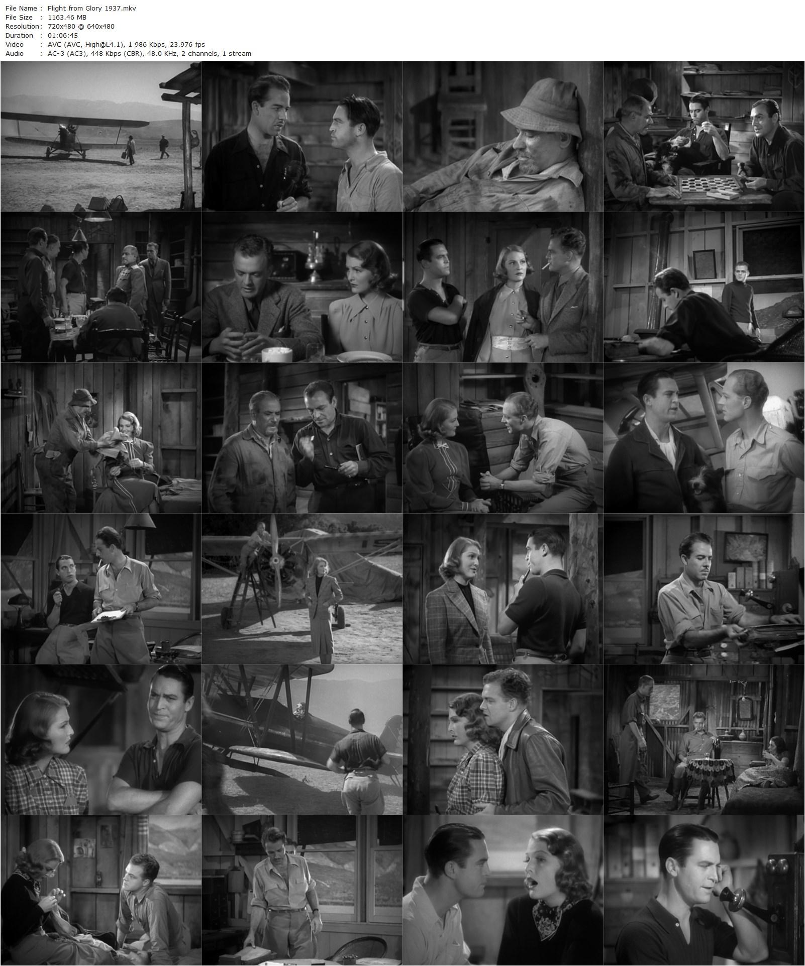 Flight from Glory (1937) Lew Landers, Chester Morris, Whitney Bourne, Onslow Stevens-poster