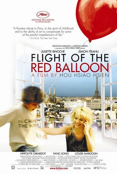 Le voyage du ballon rouge / Flight of the Red Balloon (2007) Hsiao-Hsien Hou, Juliette Binoche, Hippolyte Girardot, Simon Iteanu, Drama, Family
