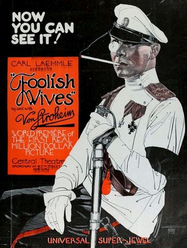 Foolish Wives (1922) Erich von Stroheim, Rudolph Christians, Miss DuPont, Maude George