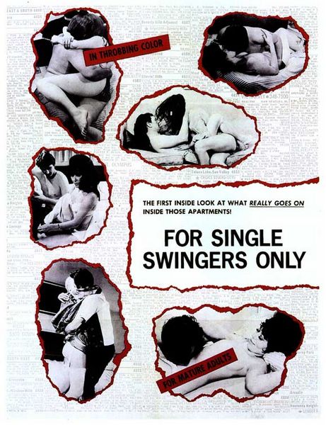 For Single Swingers Only (1968) Donald A. Davis, Sharon Sanford, Heide Andersen, Leslie Dee, Drama, Erotic