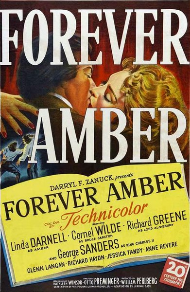 Forever Amber (1947) Otto Preminger, John M. Stahl, Linda Darnell, Cornel Wilde, Richard Greene