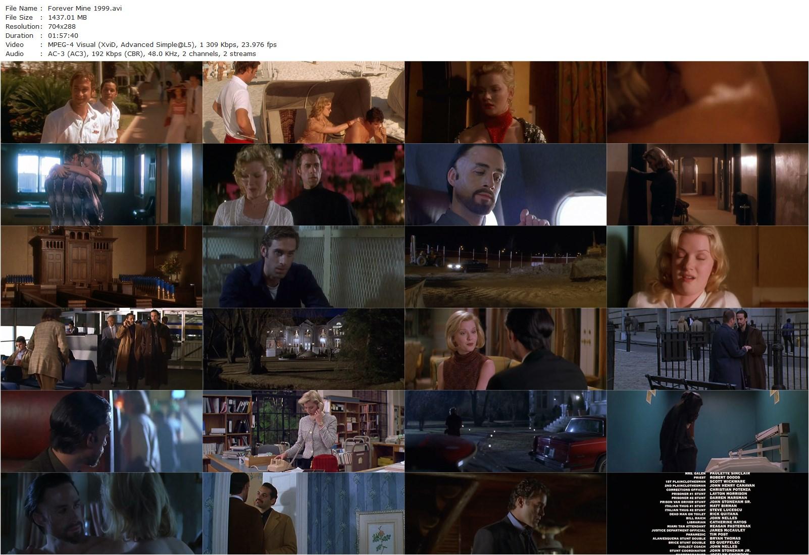 Forever Mine (1999) Paul Schrader, Joseph Fiennes, Ray Liotta, Gretchen Mol-poster