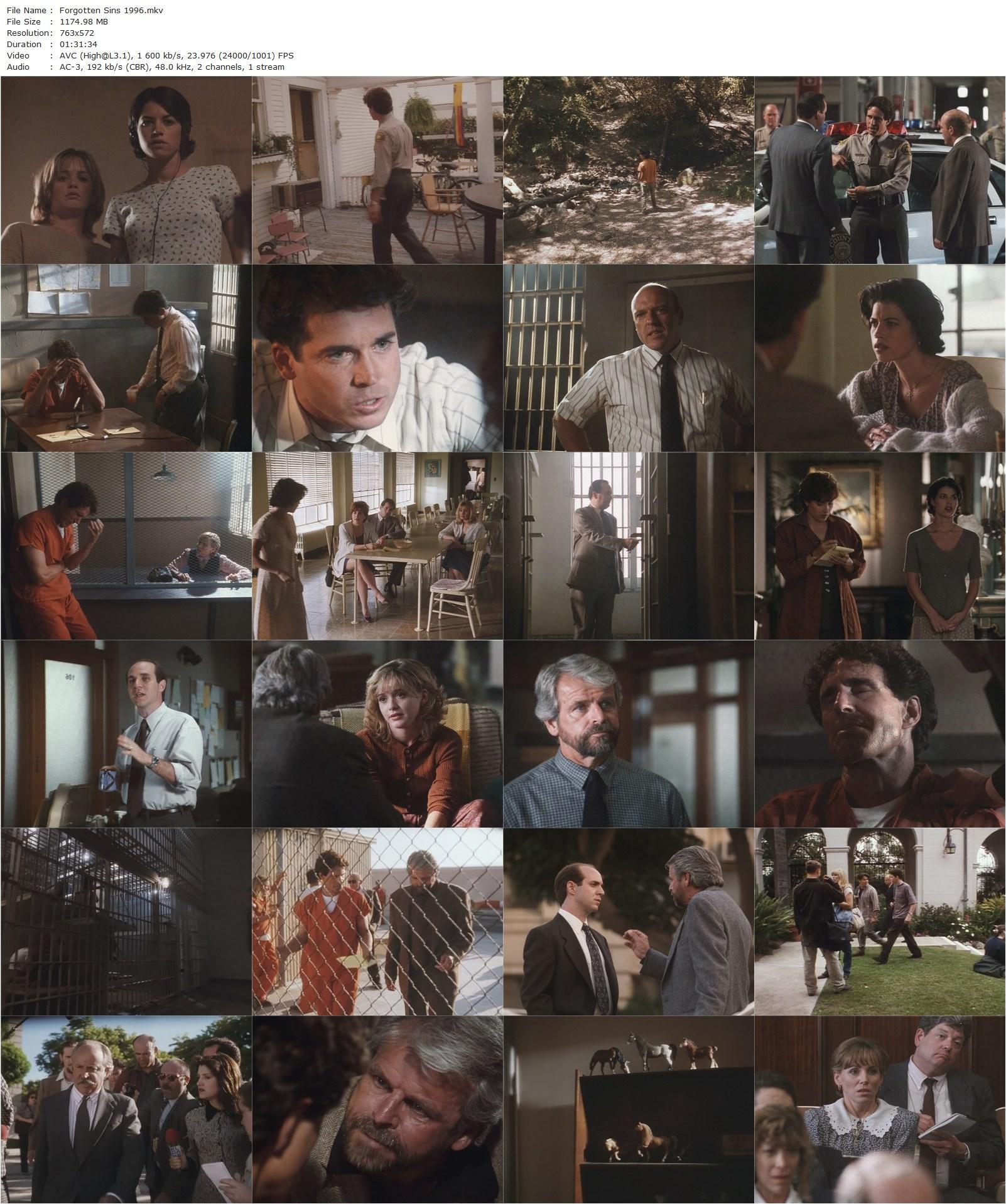 Forgotten Sins (1996) Dick Lowry, William Devane, John Shea, Bess Armstrong-poster