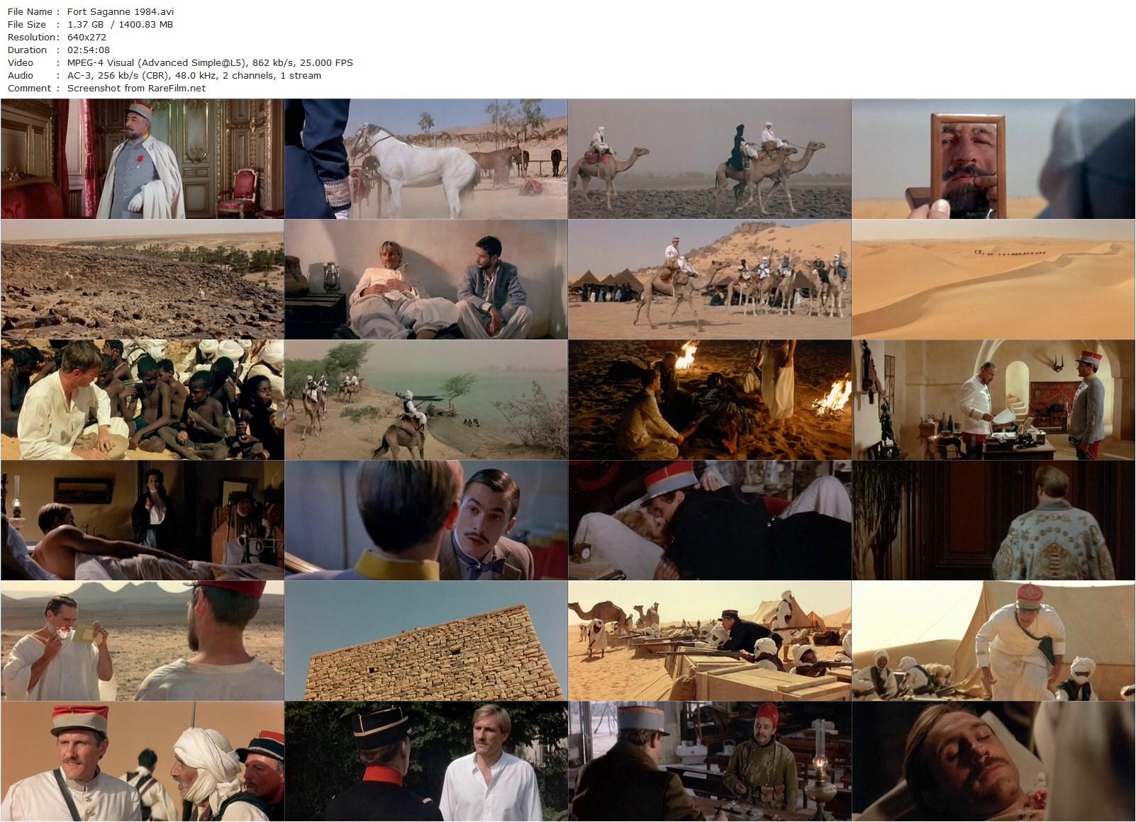 Fort Saganne (1984) Alain Corneau-poster