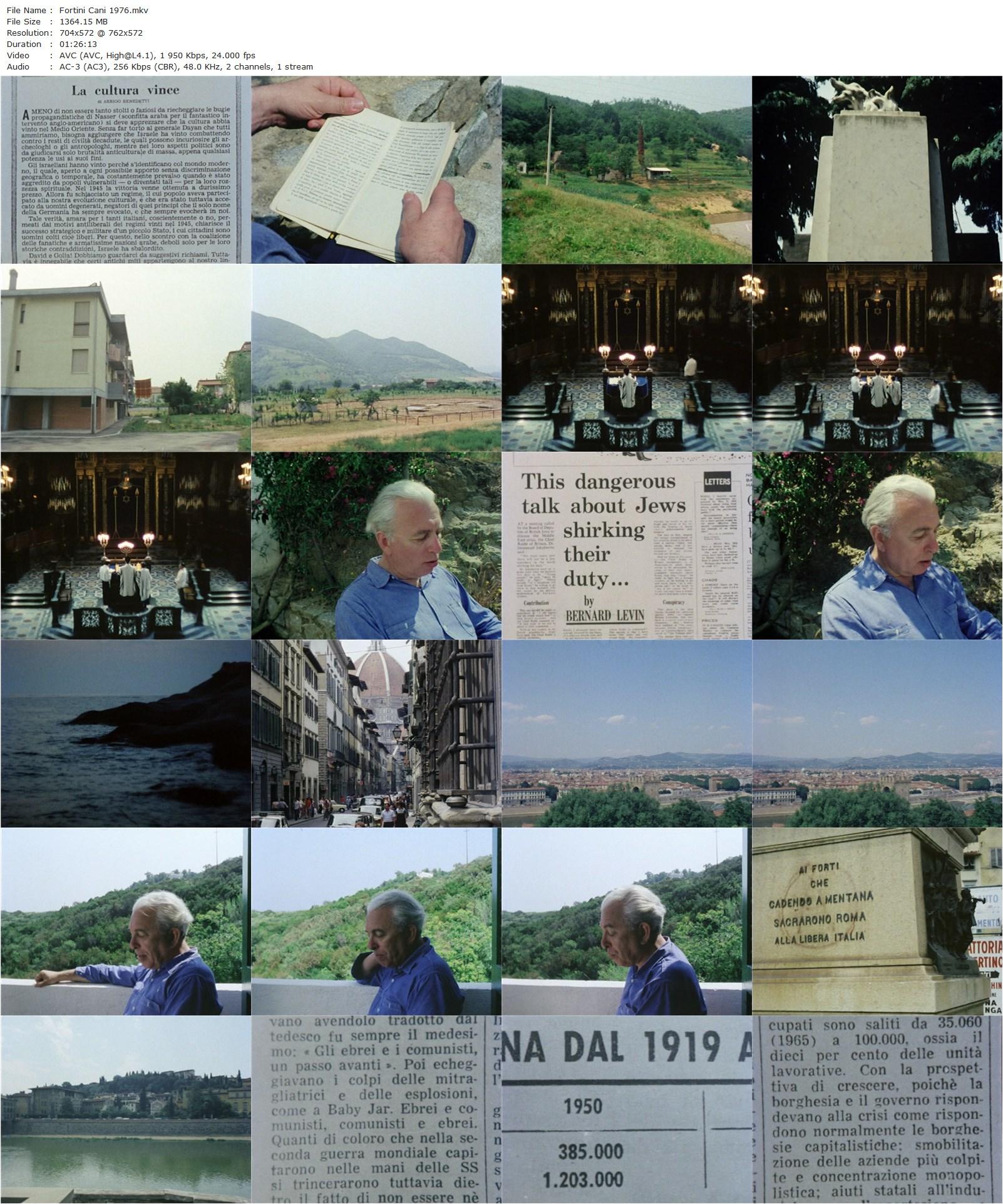 Fortini/Cani (1976) Danièle Huillet, Jean-Marie Straub, Franco Fortini, Luciana Nissim, Adriano Aprà-poster